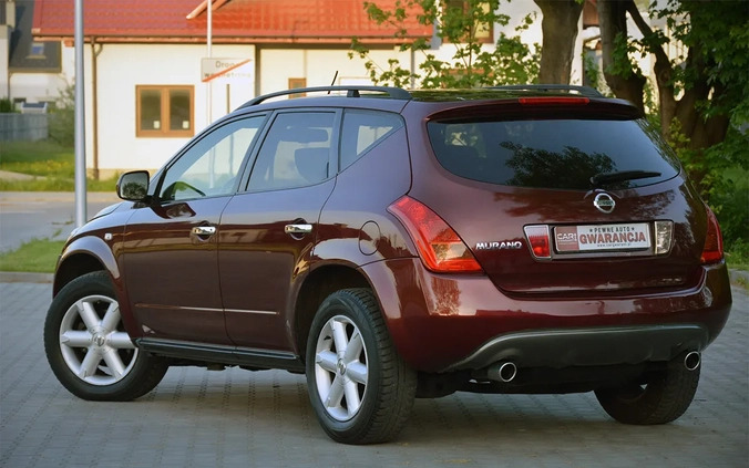 Nissan Murano cena 27900 przebieg: 189000, rok produkcji 2008 z Jeziorany małe 781